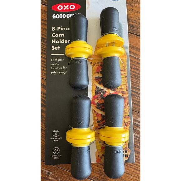 NIB OXO 8PC Corn Holder Set - Picture 1 of 5